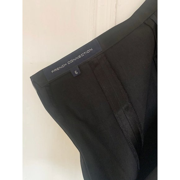 High Waist Sateen A-Line Skirt - Picture 5 of 6